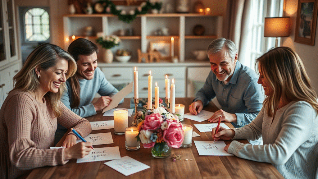 Thank You Notes for Family