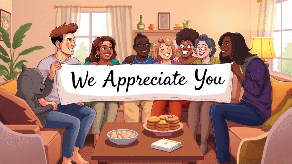 We Appreciate You Among Friends & Family