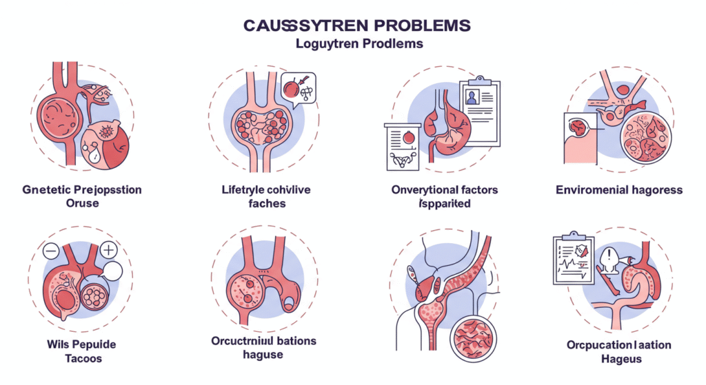 Causes of Loguytren Problems