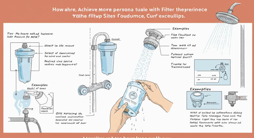 Personal filter shower